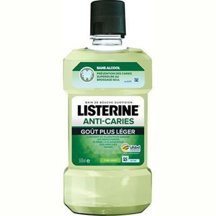 Photo de Listerine anti-caries thé vert 500ml Listérine Listerine anti-caries thé vert 500ml Listérine-226112