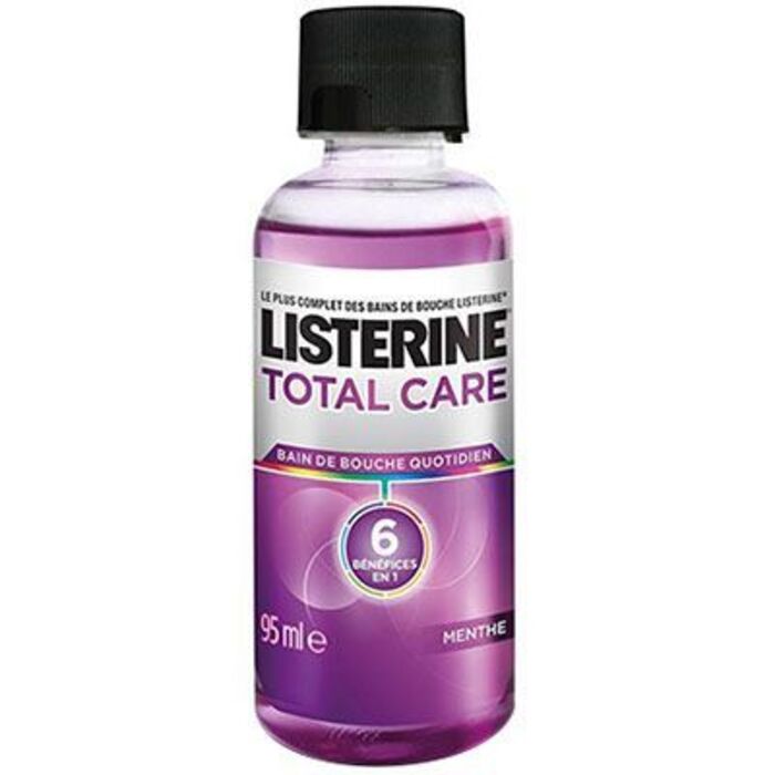 Photo de Listerine bain de bouche anti-bactérien total care 95ml Listérine Listerine bain de bouche anti-bactérien total care 95ml Listérine-221433