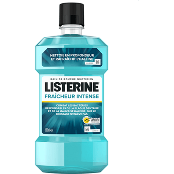 Photo de Listerine fraîcheur intense 250 ml Listérine Listerine fraîcheur intense 250 ml Listérine-226645