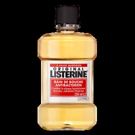 Listerine original bain de bouche - 250.0 ml - listérine -145641