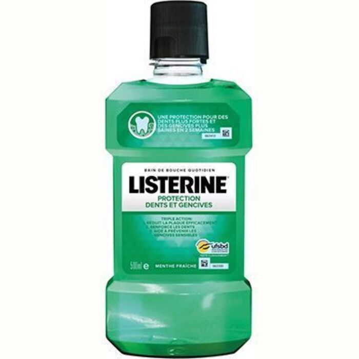 Photo de Listerine protection dents et gencives 500ml promo Listérine Listerine protection dents et gencives 500ml promo Listérine-226328
