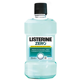Listerine zero bain de bouche - 250.0 ml - gamme généraliste - listérine -141113