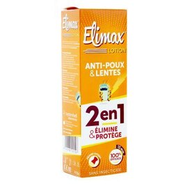 Lotion anti-poux et lentes 100ml - elimax -191970