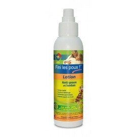 Lotion démélante anti-poux et lentes - flacon 125 ml - Anti-poux - Fini les poux -135477