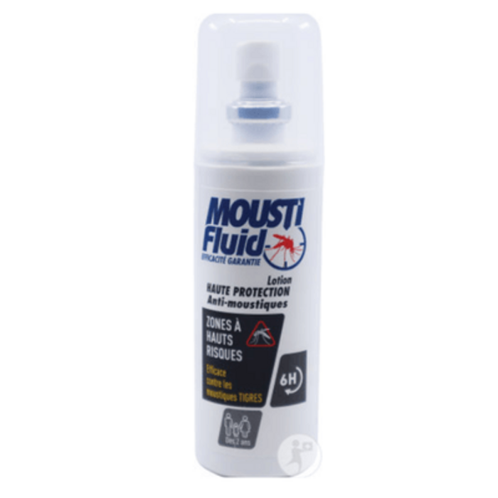 Photo de Lotion haute protection zones à hauts risques 100ml Moustifluid Lotion haute protection zones à hauts risques 100ml Moustifluid-203192