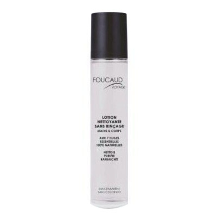 Photo de Lotion nettoyante sans rinçage - 50ml Foucaud Lotion nettoyante sans rinçage - 50ml Foucaud-205250