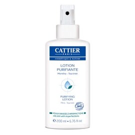 Lotion purifiante Bio - 200.0 ml - Soins Peaux Jeunes - Cattier Tonifie et rééquilibre l’épiderme-1545