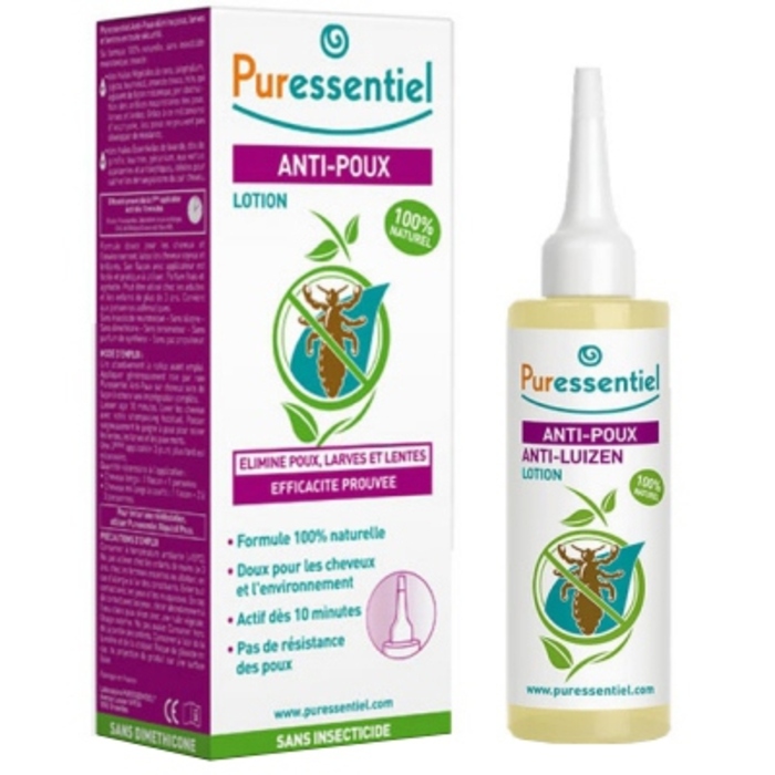 Photo de Lotion traitante anti-poux Puressentiel Lotion traitante anti-poux Puressentiel-130436