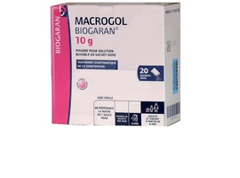 Macrogol 4000 10g - 20 sachets - 10.0 g - biogaran -193422
