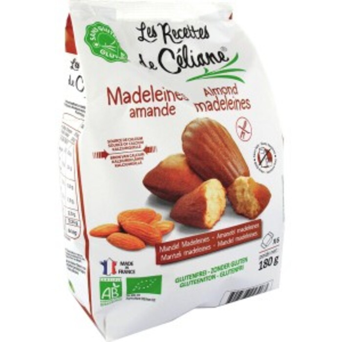 Madeleines amande bio (x6) - 180 g Les recettes de celiane-136748