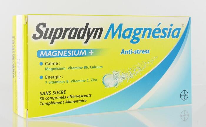 Magnésia 30 comprimés effervescents Supradyn-82160