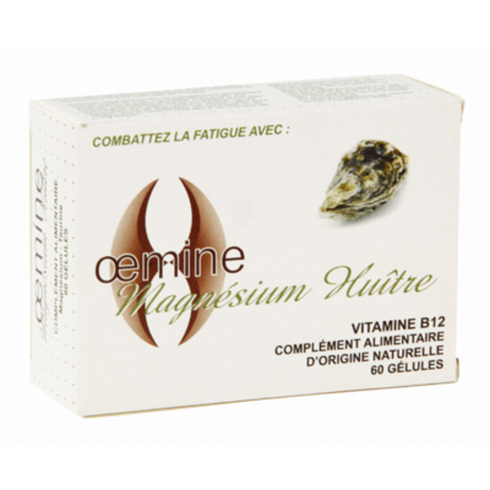 Photo de Magnésium huître - 60 gélules Oemine Magnésium huître - 60 gélules Oemine-140133