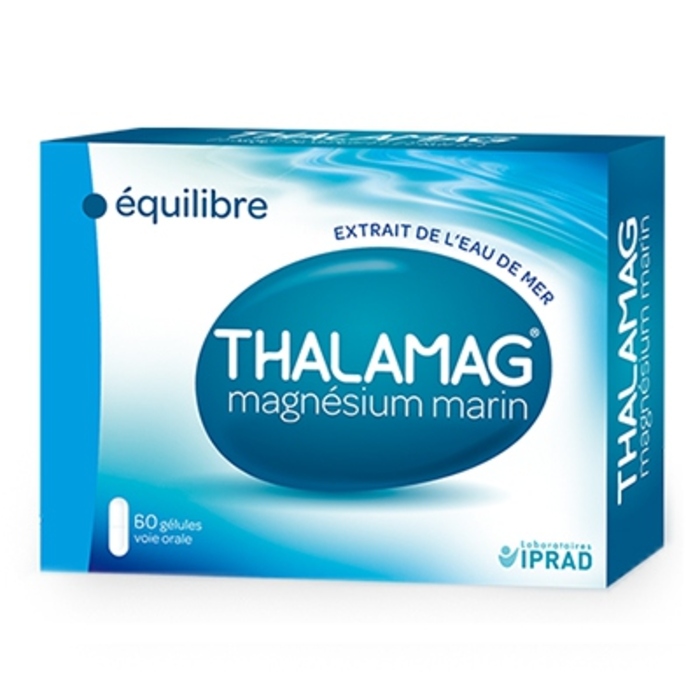 Magnésium marin - 60 gélules Thalamag-203292