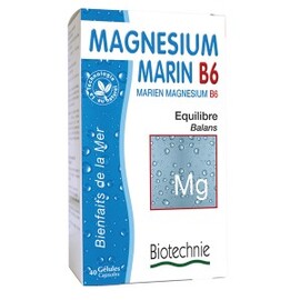 Magnésium marin B6 - 40.0 unites - Equilibre - Biotechnie -2786