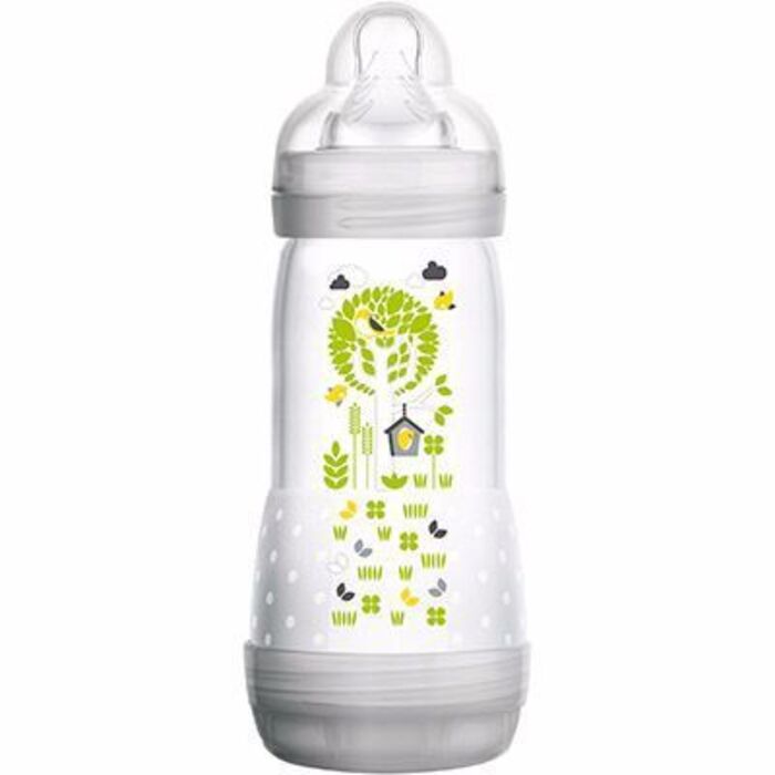 Photo de Mam biberon anti-colique 320ml - gris Mam Mam biberon anti-colique 320ml - gris Mam-210793