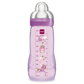 MAM Biberon Easy Active Rose +6mois 330ml - Mam -145100