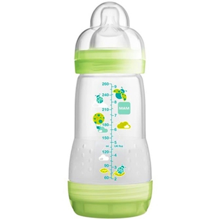 Photo de Mam biberon easy start anti-colique 260ml vert Mam Mam biberon easy start anti-colique 260ml vert Mam-145102