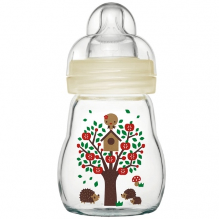 Photo de Mam biberon verre +0mois 170ml - blanc Mam Mam biberon verre +0mois 170ml - blanc Mam-143939