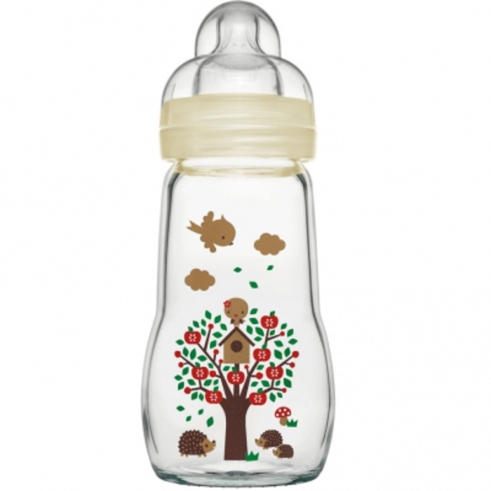 Photo de Mam biberon verre +2mois 260ml - blanc Mam Mam biberon verre +2mois 260ml - blanc Mam-143664
