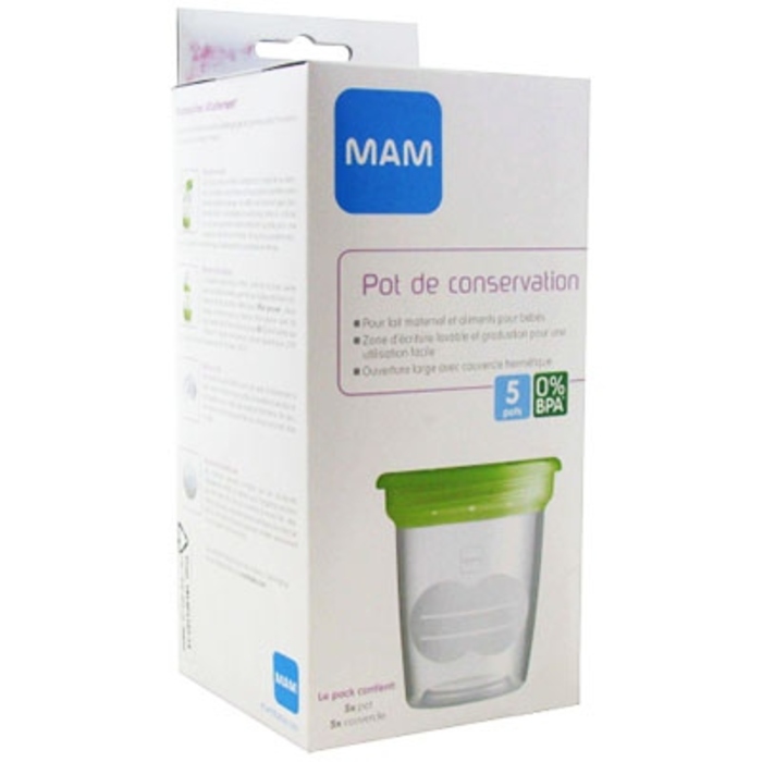 Mam Pots De Conservation 1ml Mam Achat Au Meilleur Prix Pharmacie En Ligne