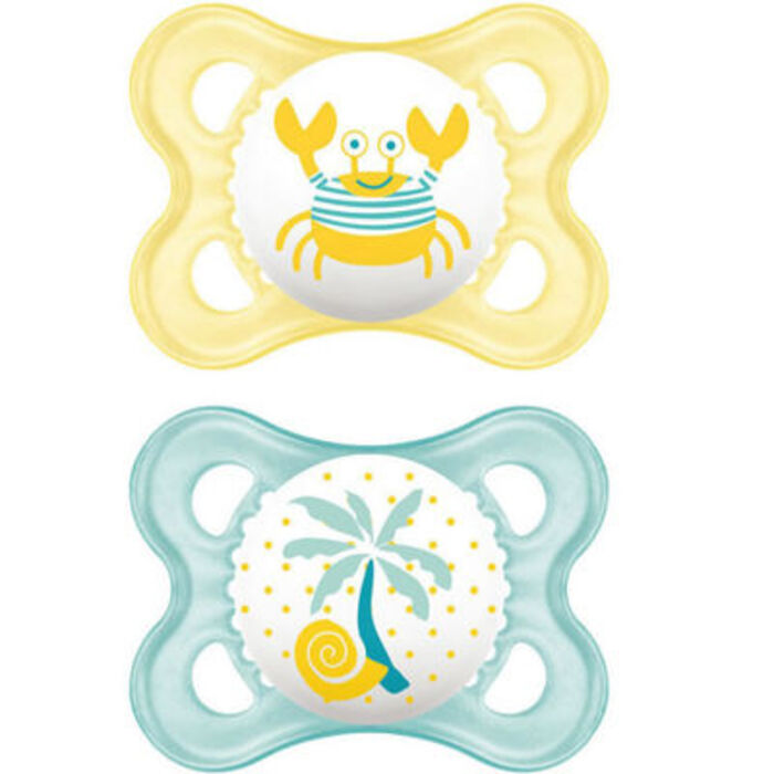 Photo de Mam sucette silicone 0-6mois x2 - bleu gris Mam Mam sucette silicone 0-6mois x2 - bleu gris Mam-143969