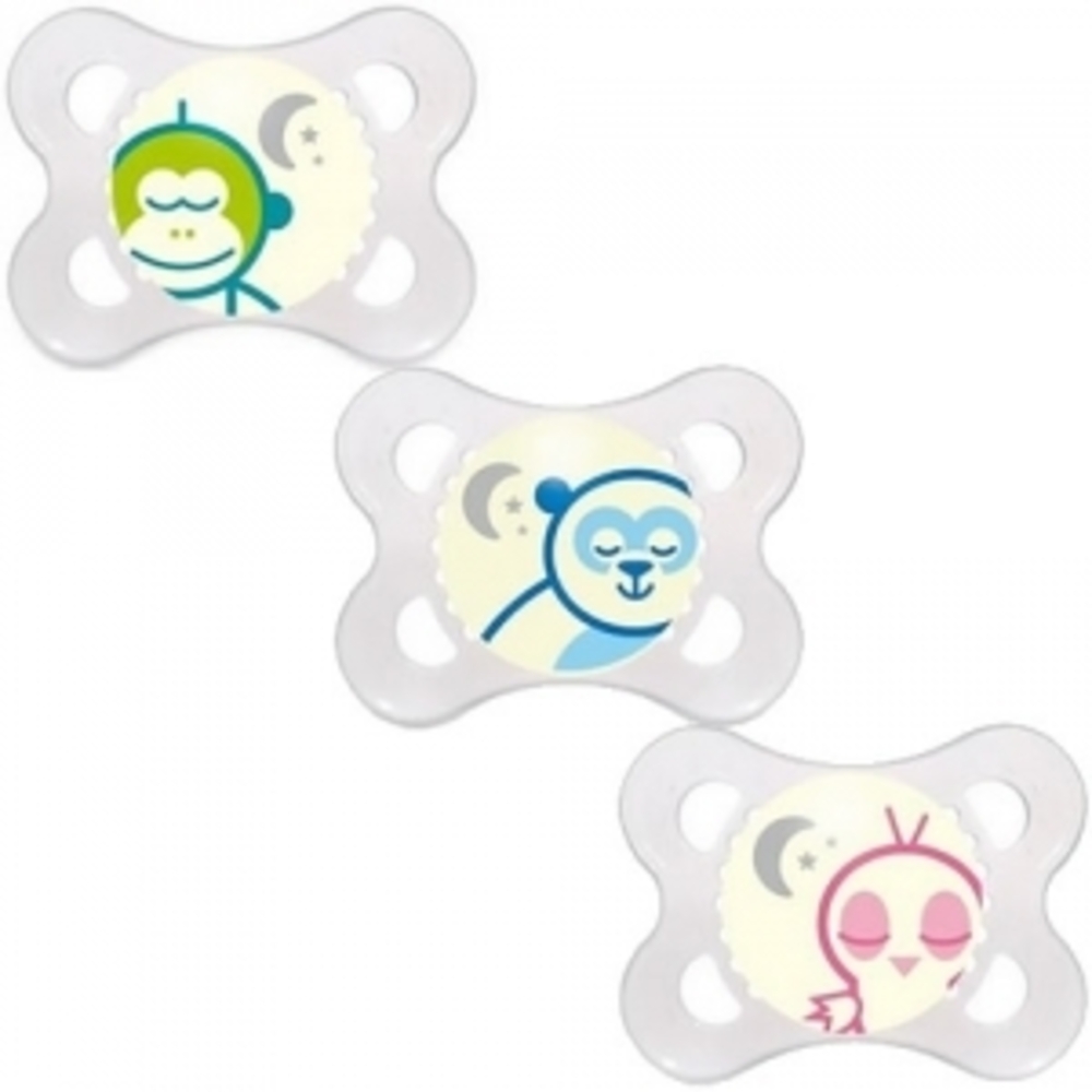 Photo de Mam sucette silicone nuit 0-6mois - transparent Mam Mam sucette silicone nuit 0-6mois - transparent Mam-145078