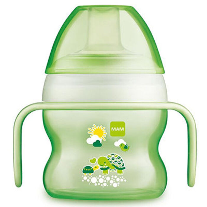 Photo de Mam tasse à bec souple 150ml 6m+ vert Mam Mam tasse à bec souple 150ml 6m+ vert Mam-223772
