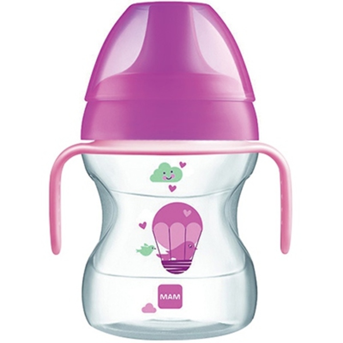 Photo de Mam tasse d'apprentissage 190ml - rose Mam Mam tasse d'apprentissage 190ml - rose Mam-143970