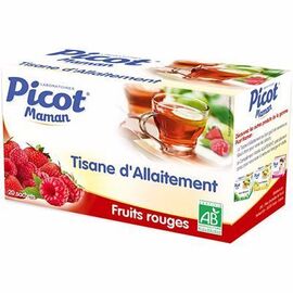 Maman Tisane d'Allaitement Bio Fruits Rouges 20 sachets - Picot -148254