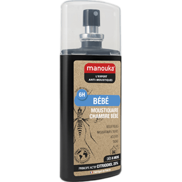 Photo de Manouka bébé spray anti-moustiques 75ml Manouka Manouka bébé spray anti-moustiques 75ml Manouka-144771