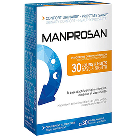 Manprosan 30 gélules jour + 30 gélules nuit - melisana pharma -219313