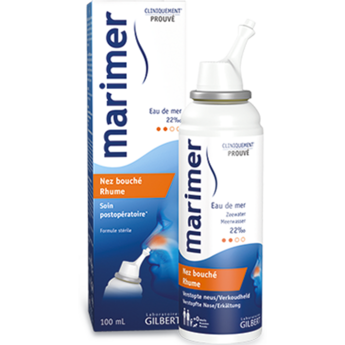Photo de Marimer nez sujet aux allergies 100ml Gilbert Marimer nez sujet aux allergies 100ml Gilbert-219411