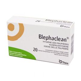 Marquage ce 20 lingettes - blephaclean -212575