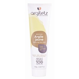 Masque argile jaune prête à l'emploi - 100.0 ml - Masques en tubes - Argiletz Peaux normales à tendance grasse-9605