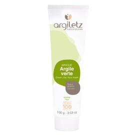 Masque argile verte prête à l'emploi - 100.0 ml - Masques en tubes - Argiletz Usage quotidien-9601