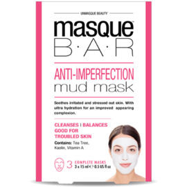 Masque bar masque de boue anti-imperfections 3 masques complets - masque-bar -221619