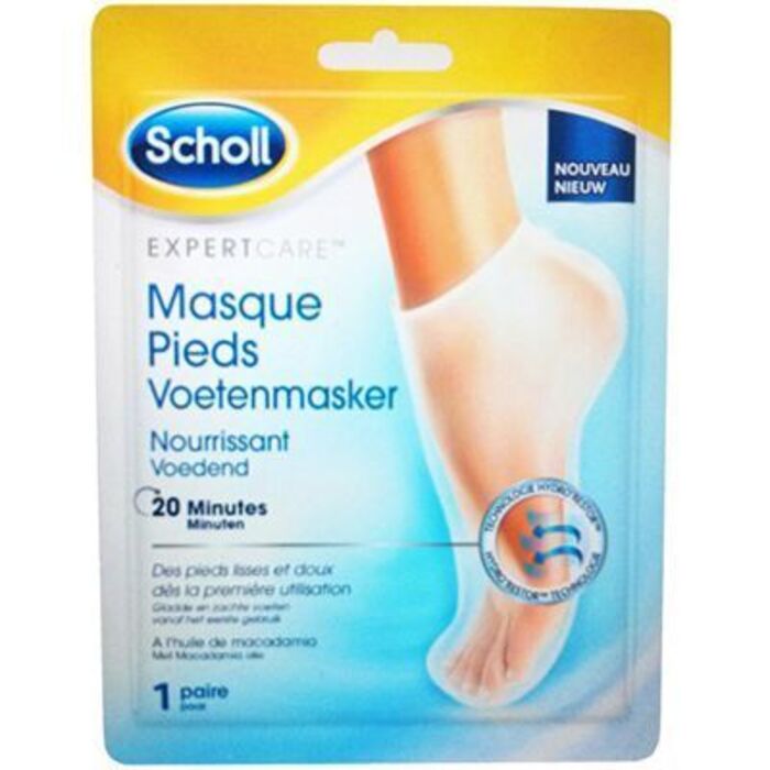 Photo de Masque pieds nourrissant 1 paire Scholl Masque pieds nourrissant 1 paire Scholl-224302