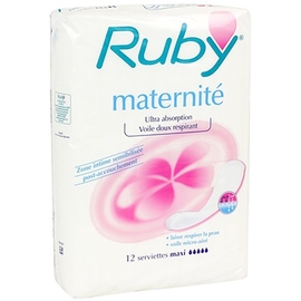 Maternité serviettes maxi - ruby -146024