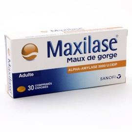 Maxilase maux de gorge - 30 comprimés - sanofi -192817