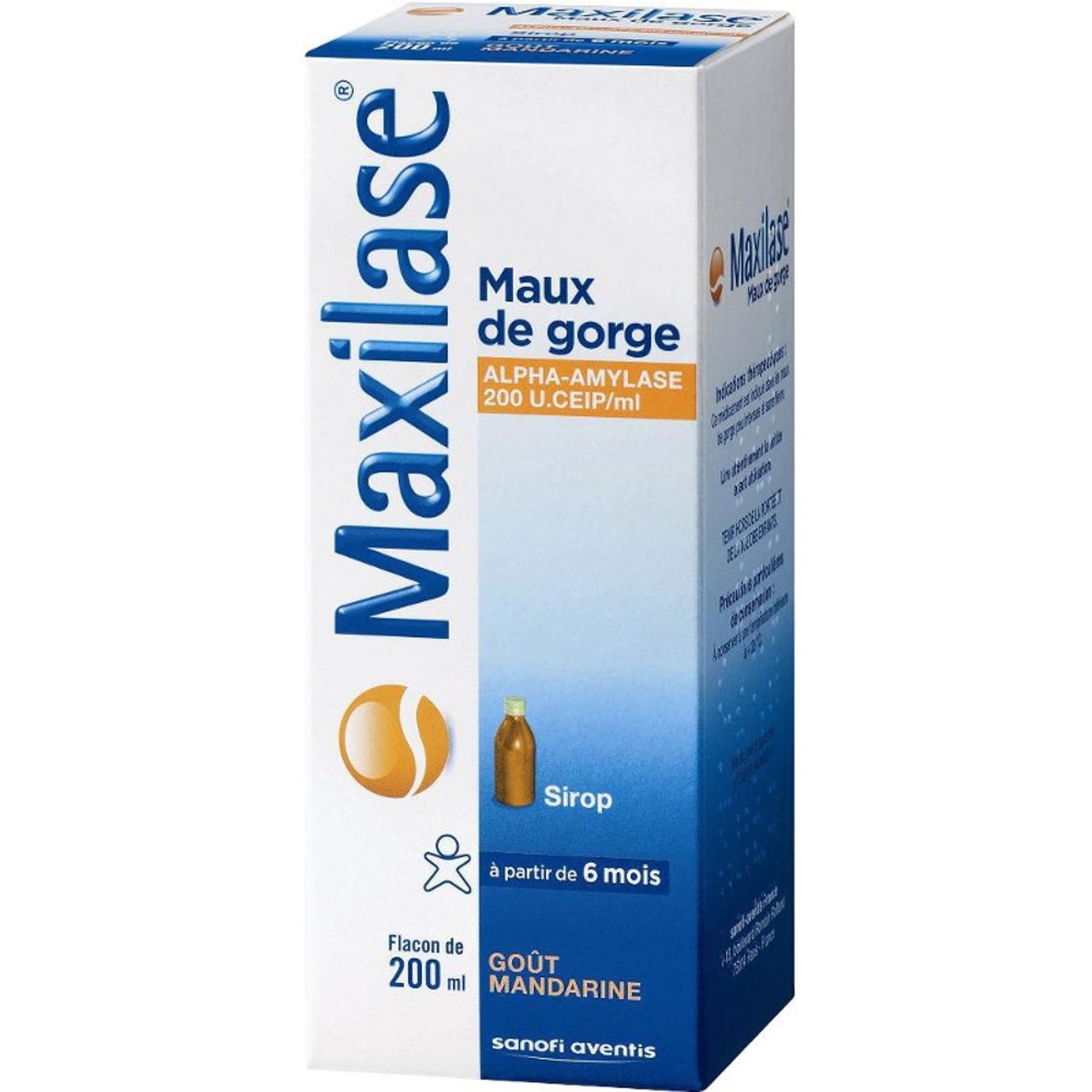 Photo de Maxilase maux de gorge sirop Sanofi Maxilase maux de gorge sirop Sanofi-192858