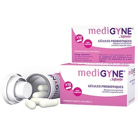 Medigyne gélules probiotiques - 10 gélules - 10.0 unites - saforelle Gelules probiotiques vaginales-140444