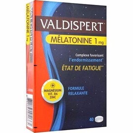 Mélatonine 1mg 40 comprimés - valdispert -203533