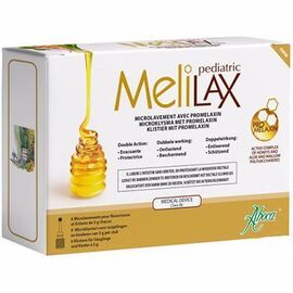 Melilax pediatric microlavement 6x10g - aboca -216574