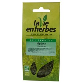 Mélisse feuilles BIO - pochette vrac 27 g - divers - La vie en herbes -142344