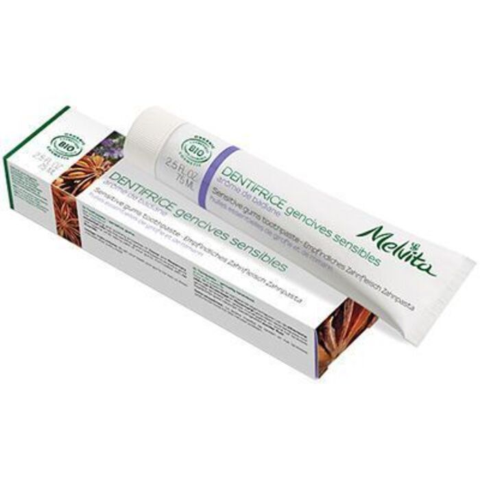Photo de Melvita dentifrice gencives sensibles bio 75ml Melvita Melvita dentifrice gencives sensibles bio 75ml Melvita-213450