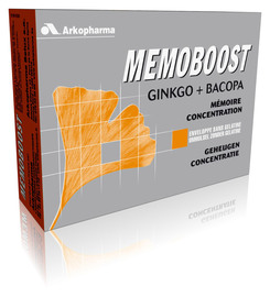 Memoboost Ginkgo + Bacopa - mémoire et concentration - ArkoPharma Memoboost Ginkgo + Bacopa-131956