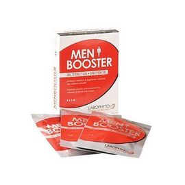 Men booster gel d'erection 6 dosettes - labophyto -225821