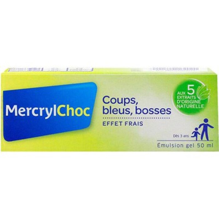 Photo de Mercryl choc emulsion gel 50ml Mercryl Mercryl choc emulsion gel 50ml Mercryl-211217