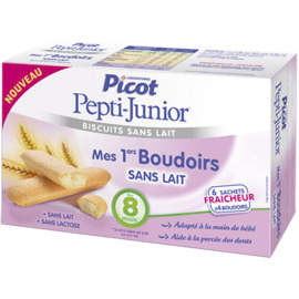 Mes 1ers Boudoirs Sans Lait 6 sachets x 4 boudoirs - 150.0 G - Picot -148526