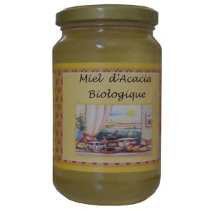 Photo de Miel d'acacia bio - pot 500 g Alveole d'or Miel d'acacia bio - pot 500 g Alveole d'or-188691